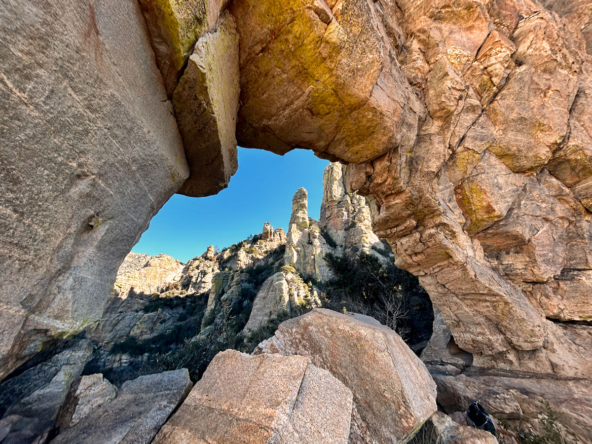 The Window in Pusch Ridge Wilderness, Tucson, Arizona