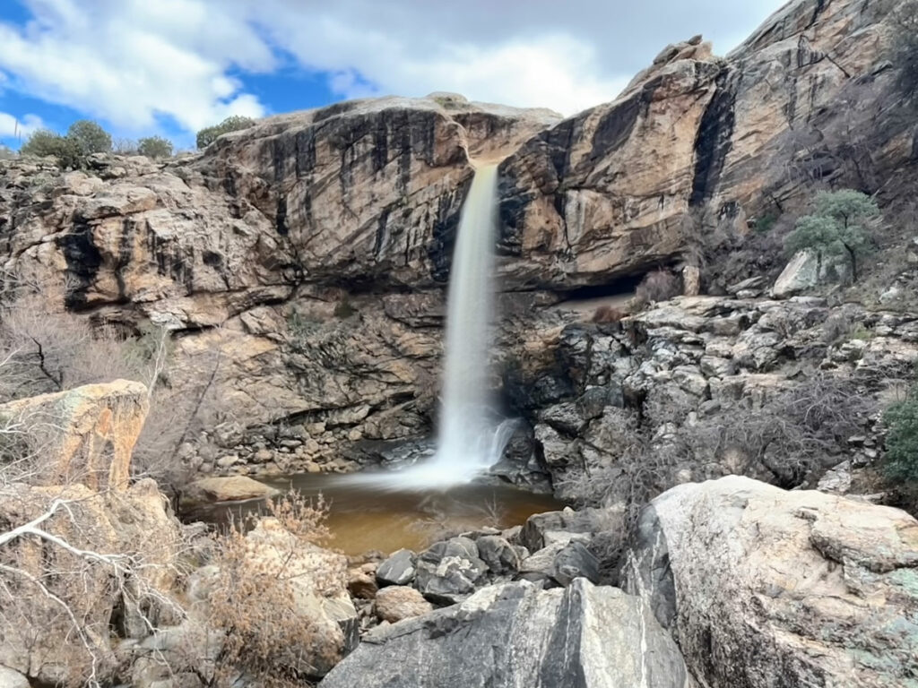 Waterfall Hikes in Tucson, Arizona