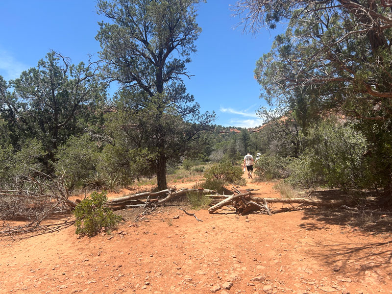Trail to the Birthing Cave in Sedona, Arizona