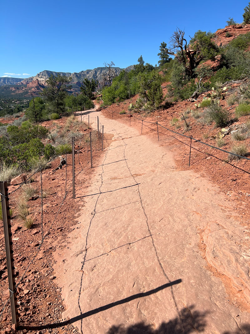 Trail up to the Airport Mesa Summit