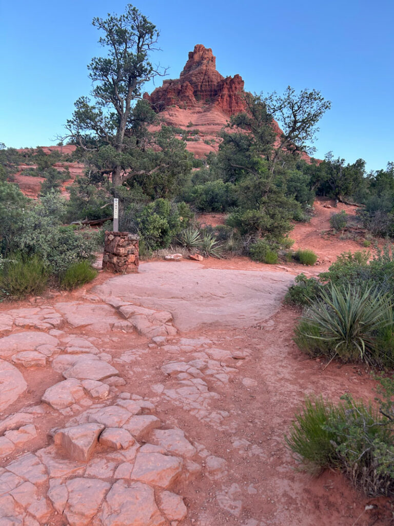 Trail to the Bell Rock Climb