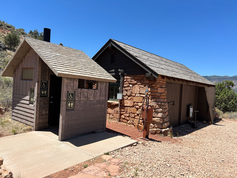 Ranger Station at the Tuweep Area of Grand Canyon National Park