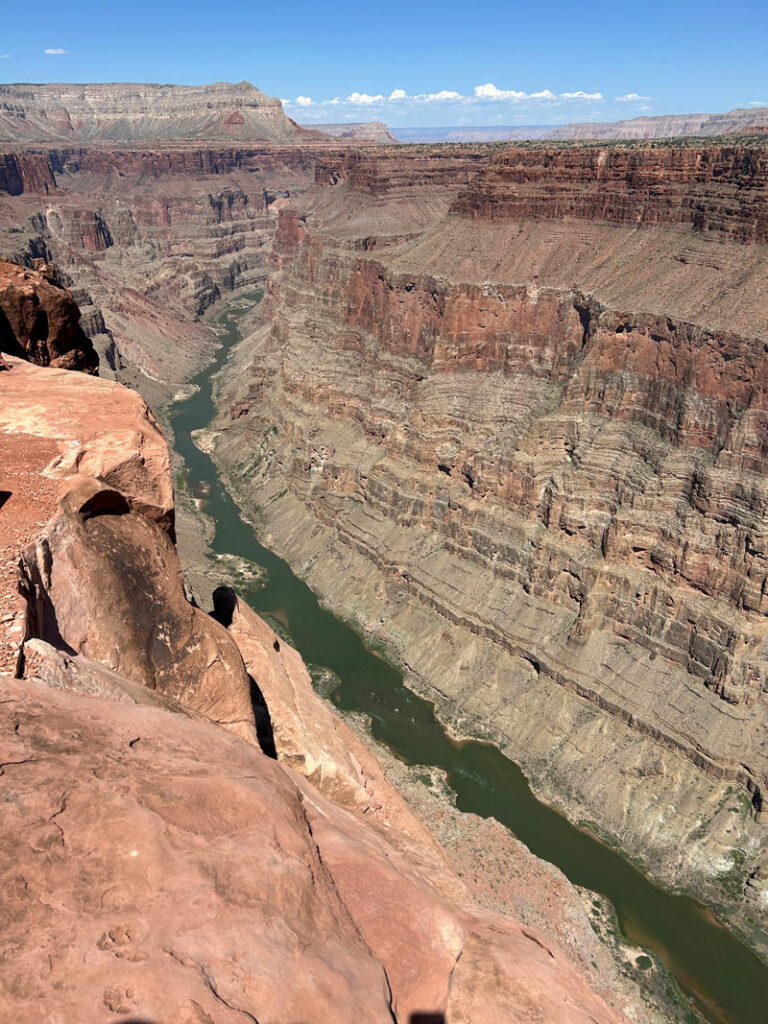 View of the Colorado River at Toroweap Overlook