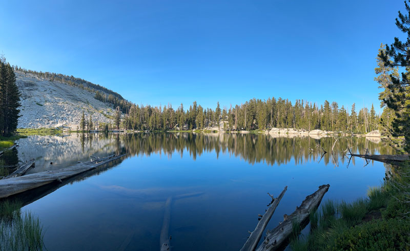 Lake on Clouds Rest Trail