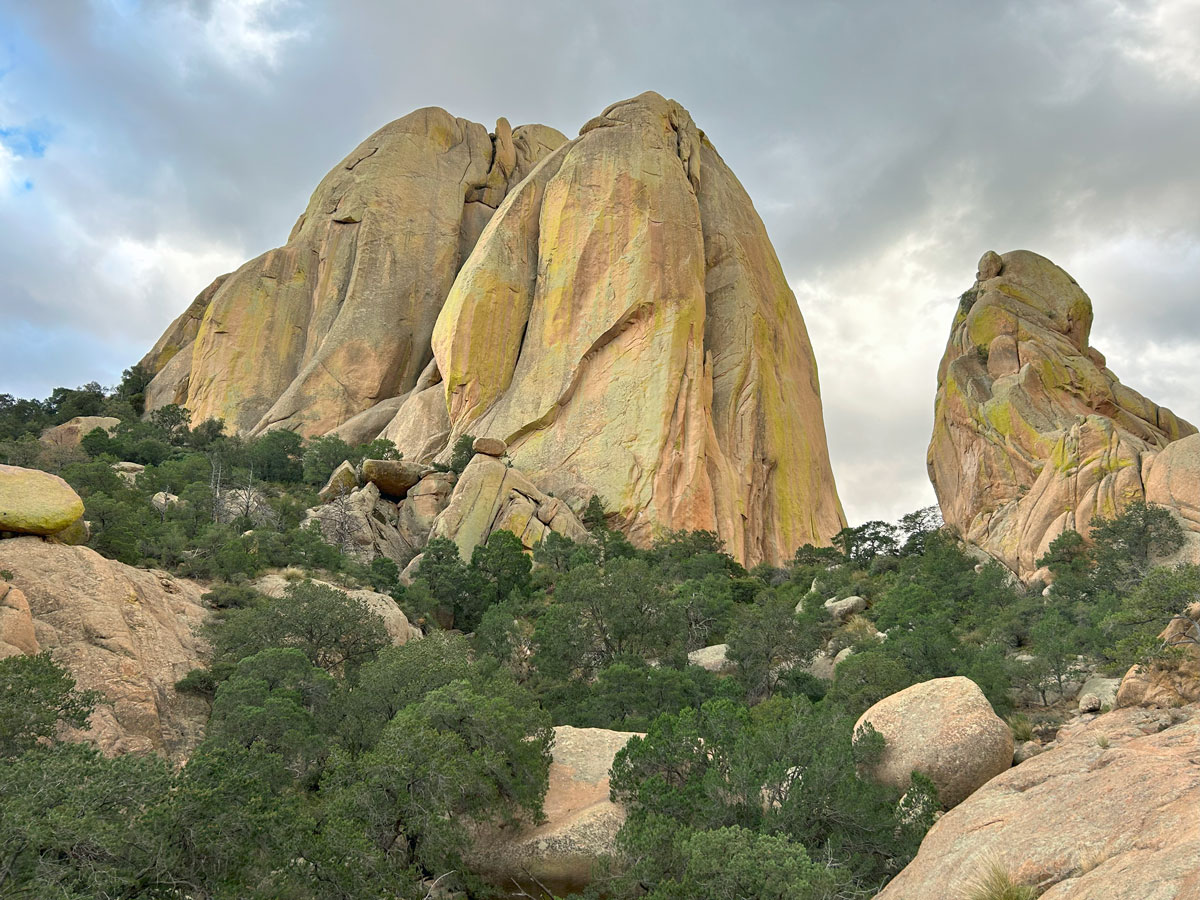 Rockfellow Dome in the Dragoon Mountains in Arizona