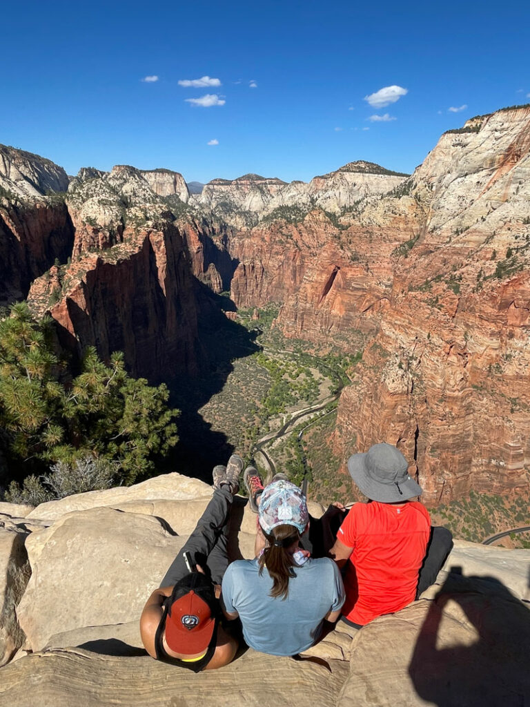 View from Angels Landing