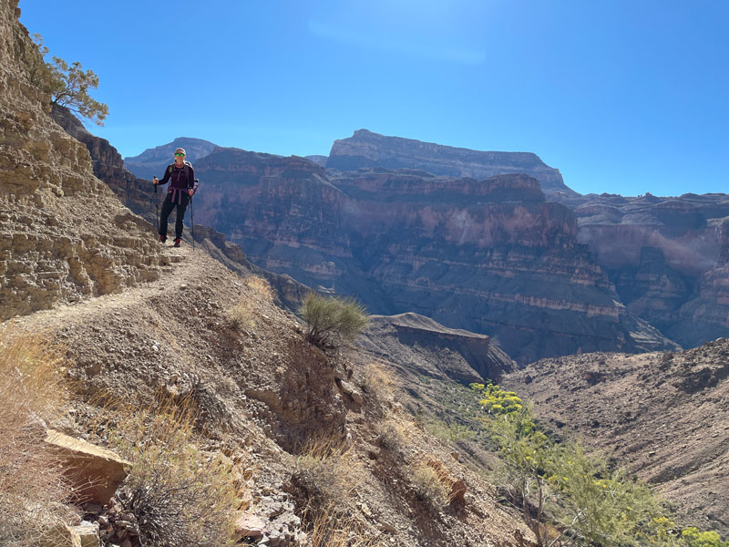 Deer Creek Trail in the Grand Canyon