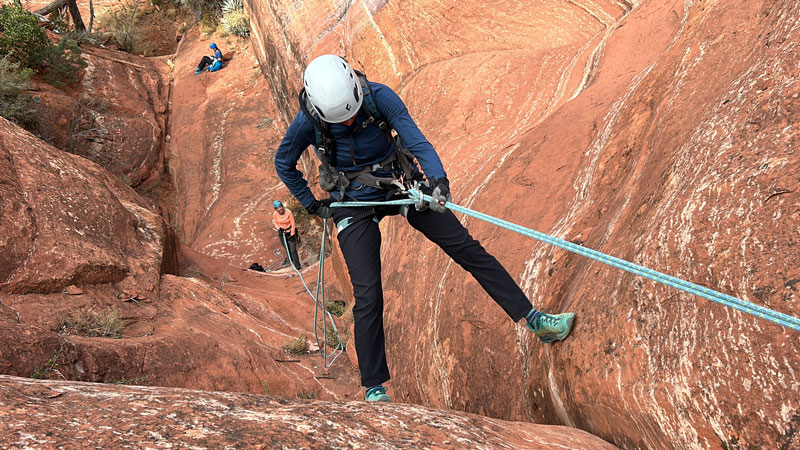 New Day Canyon rappel 4