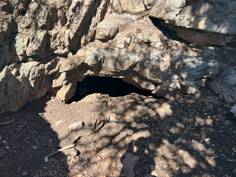 Entrance to Preacher Cave