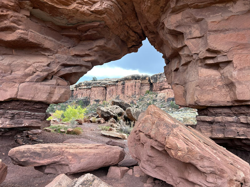Trail Arch in Canyonlands National Park