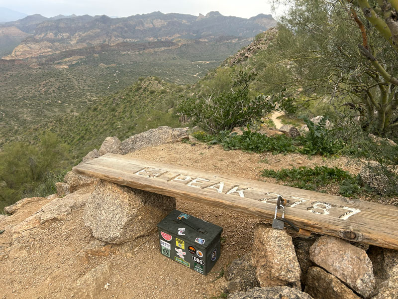 Summit of Lone Mountain (aka EJ Peak)