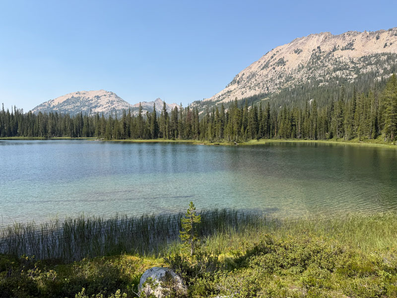 Virginia Lake in the Sawtooth Wilderness